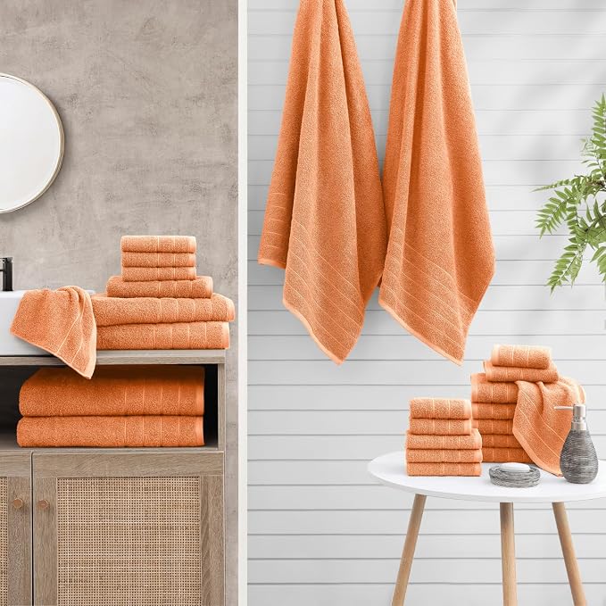 Casa Platino 100% Cotton Bathroom Towel Set - Image 7