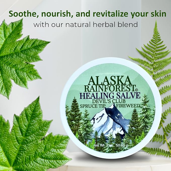 Snowy Summit Alaska Rainforest Salve - Image 2