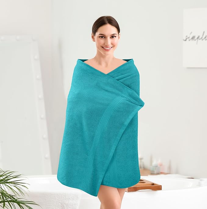 Utopia Towels 4 Pack Premium Bath Towels Set, 27 by 54 Inches, 100% Ring Spun - Image 6