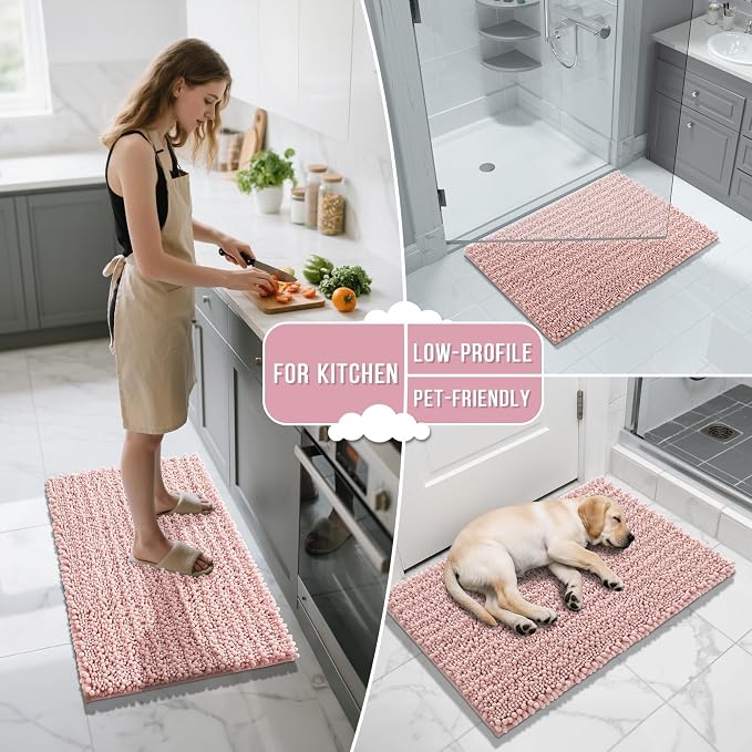 Yimobra Bathroom Rugs Non Slip Washable - Image 7