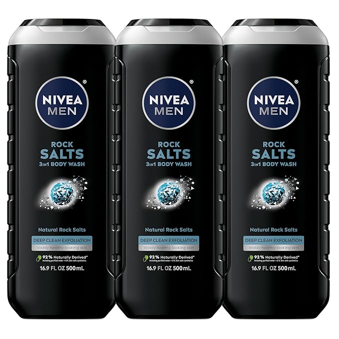 NIVEA Rock Salts Body Wash 16.9 oz by NIVEAMen
