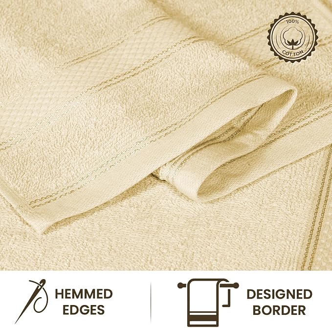 Casa Lino 100% Cotton Hand Towels - Image 4