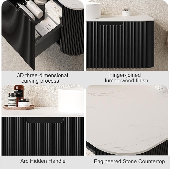 30'' Floating Bathroom Vanity - Image 3