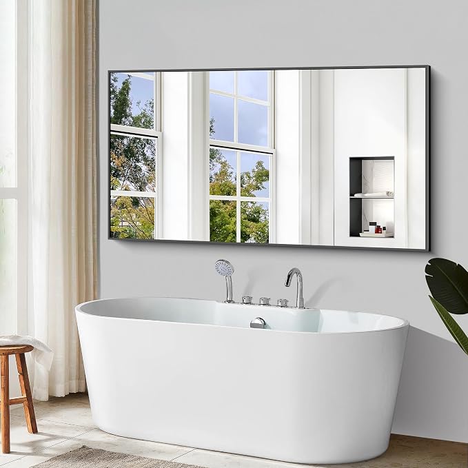 BONEWEI Bathroom Mirror, 72x36 inch Bathroom Mirrors - Image 4