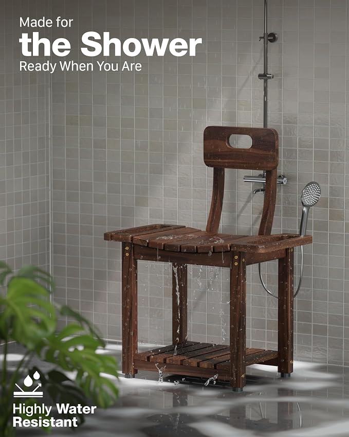 BLUEWEST 23.4'' Shower Chair - Image 6