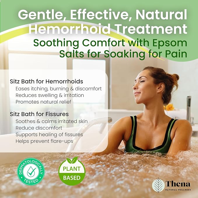 Best Organic Sitz Bath Soak Postpartum Care & Post Partum Essentials, Natural - Image 6