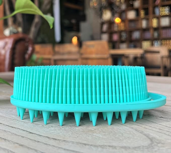 Premium Sensory Brush for Kids or Autism, Soft Silicone Body Scrubber, 2 in 1 by PENEPICO-SIMPLELIFE