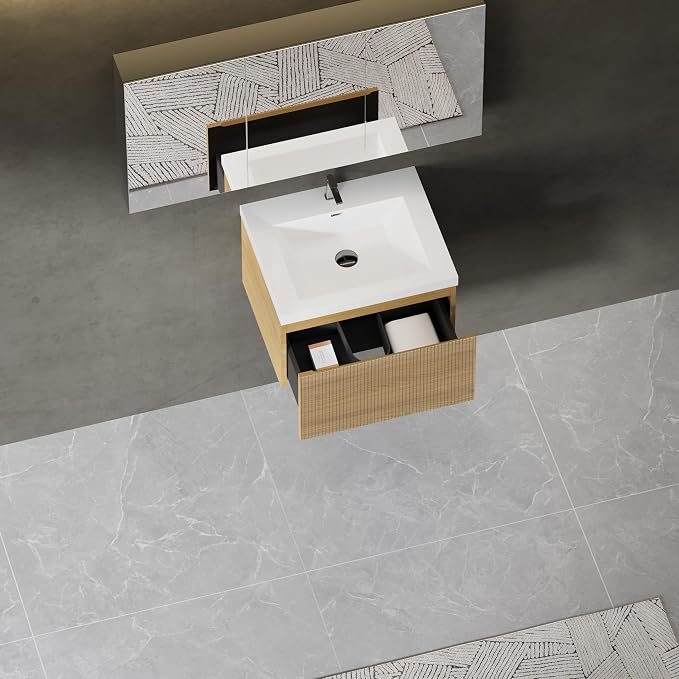 24" Floating Bathroom Vanity - Image 7