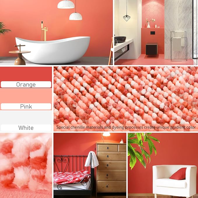 Yimobra Luxury Bathroom Rugs, Extra Soft Chenille Mats - Image 7