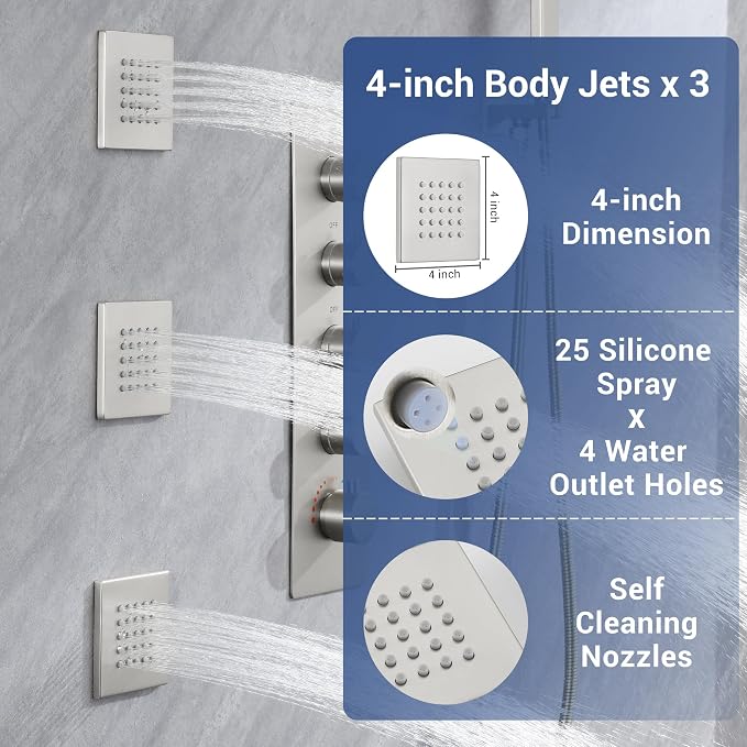 Thermostatic Dual Shower Heads System - Image 5