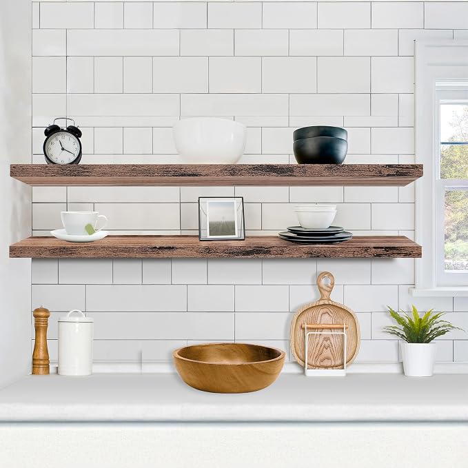 Sorbus Floating Shelves for Wall - Image 2