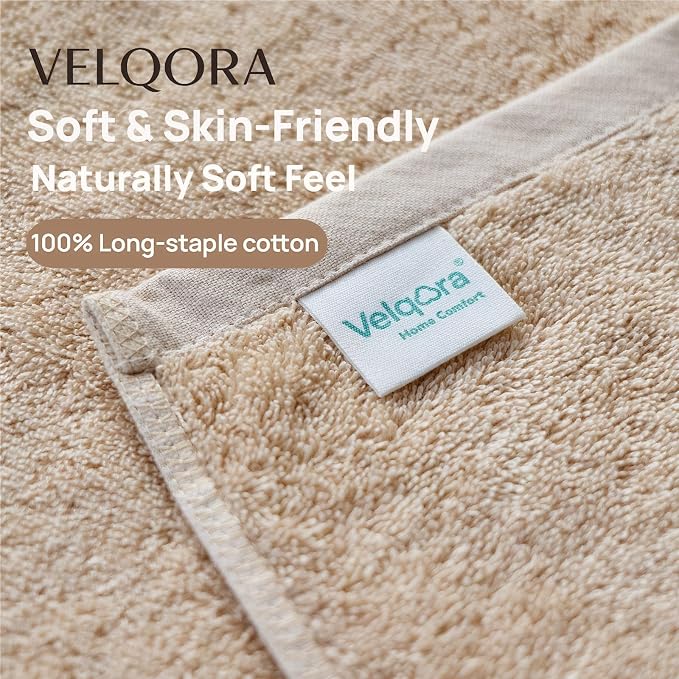 Cotton Bath Towel – Large 30x60 Inches, Thick & Absorbent Towel - Image 2