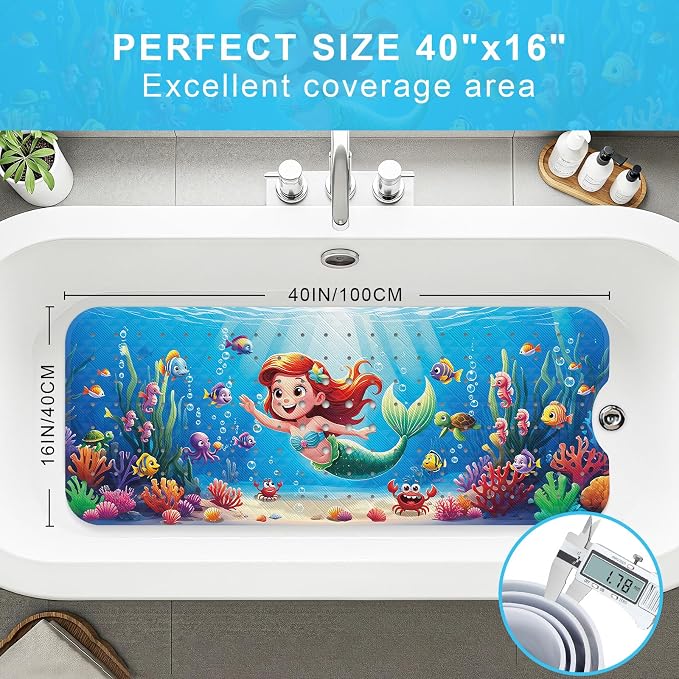 Upgrade Cartoon Baby Bath Mat Non Slip - Image 2
