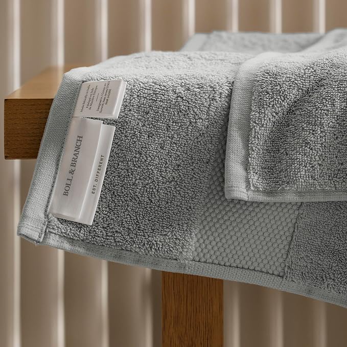 BOLL & BRANCH Plush Bath Towel Set - Image 7