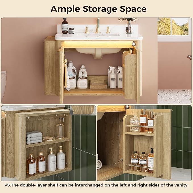 IRONCK 30" Bathroom Vanity - Image 6