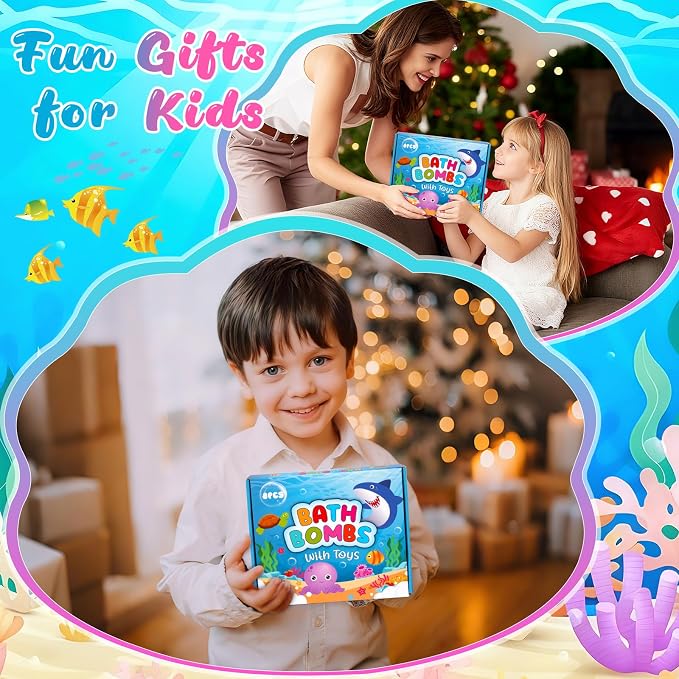 Sea Animal Bath Bombs for Kids - Image 4