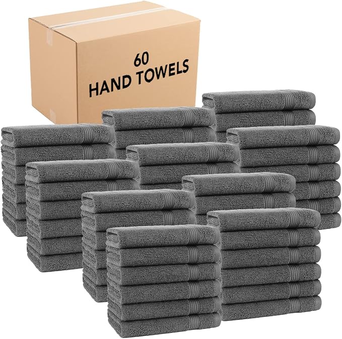 Arkwright Bathroom Hand Towels Set of 6 by Arkwright