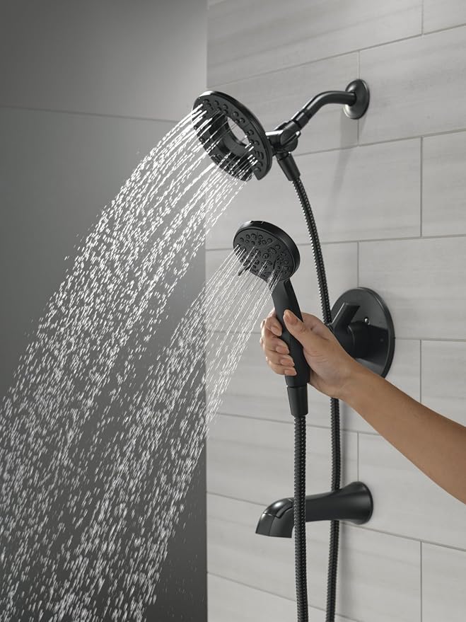 Delta Faucet Albion 14 Series Single-Handle Tub and Shower Faucet Set, Matte - Image 2