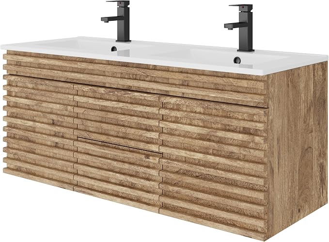 LUCKWIND 48" Floating Bathroom Vanity - Image 7