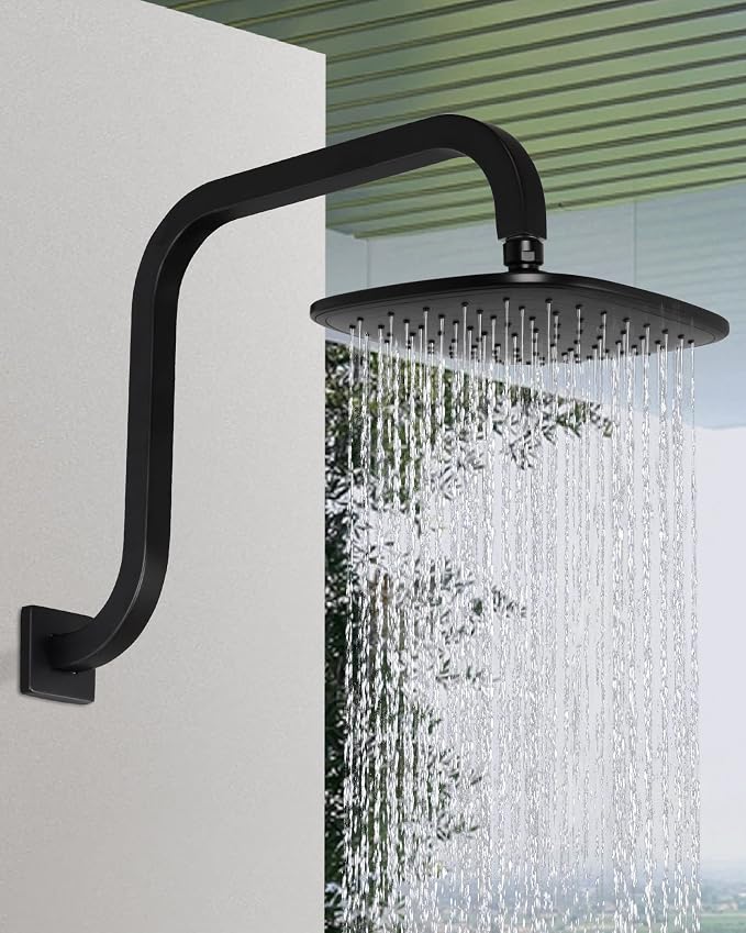 PHASAT S Shaped Square Shower Arm - Image 3