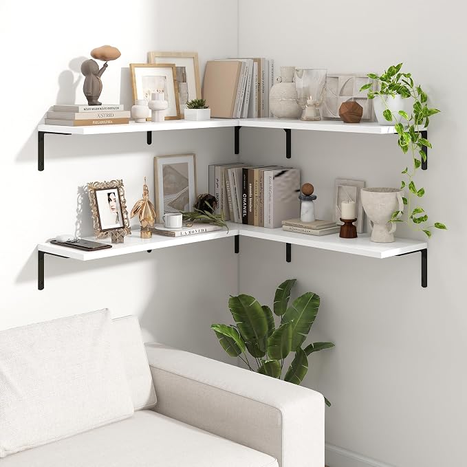 Fun Memories Deep Floating Shelves, 36W x 8D Floating Shelves Set of 2 - Image 6
