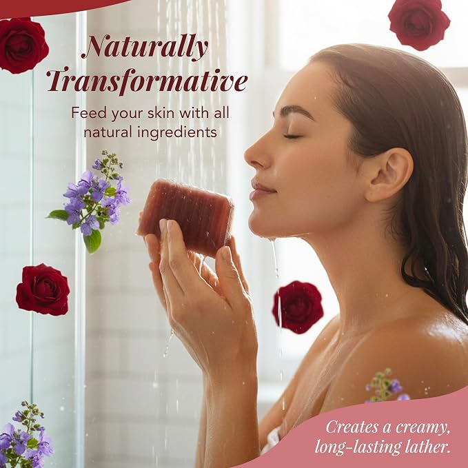 Saavy Naturals Soap Bar Patchouli Rose - Image 6