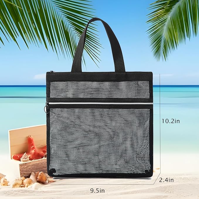 Mesh Shower Caddy Portable Quick Dry Tote Bag - Image 2