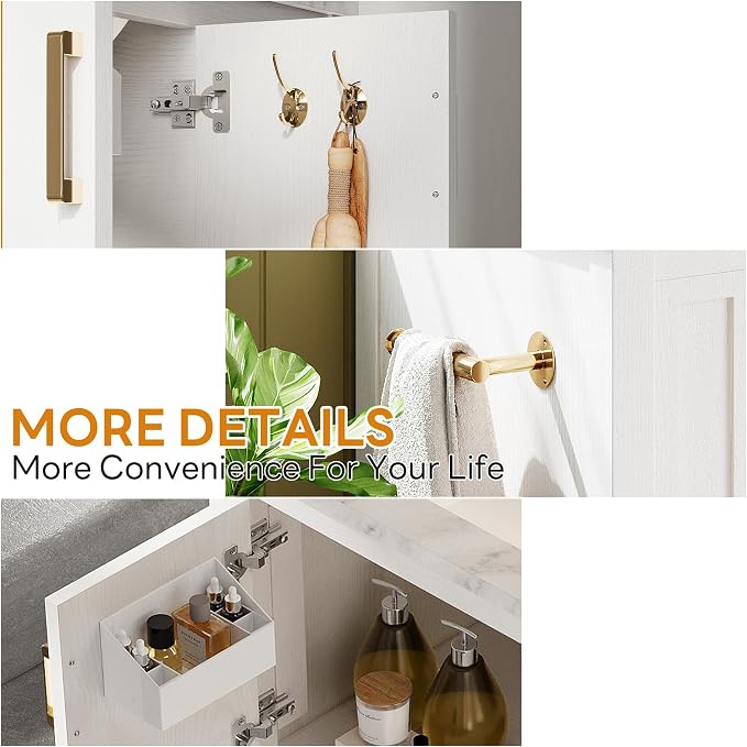 IRONCK Bathroom Vanity with Sink - Image 7