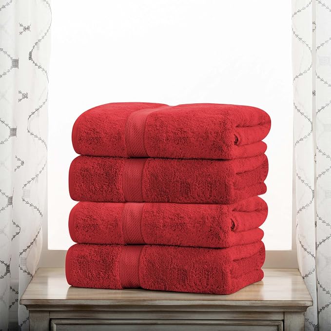 BNM Egyptian Cotton Heavyweight Towels, 800 GSM Bath Towels, Highly-Absorbent - Image 2