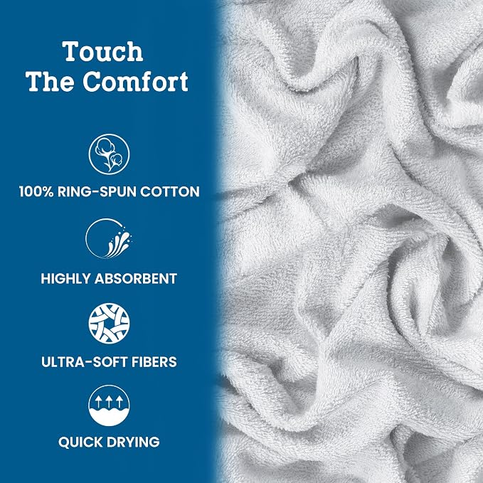 Casa Lino Face Towels & Body Wash Cloths - Image 5