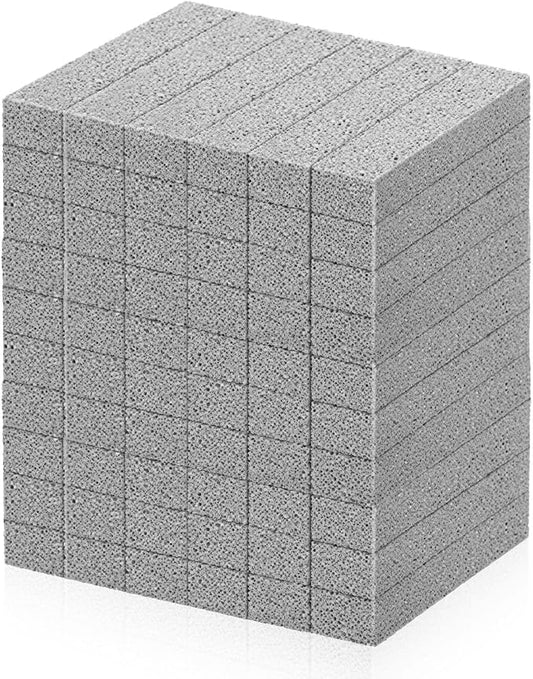 60 Pcs Pumice Stone for Toilet Cleaning Bowl, Pumice Scouring Stick Pad Hard by AOKLIT