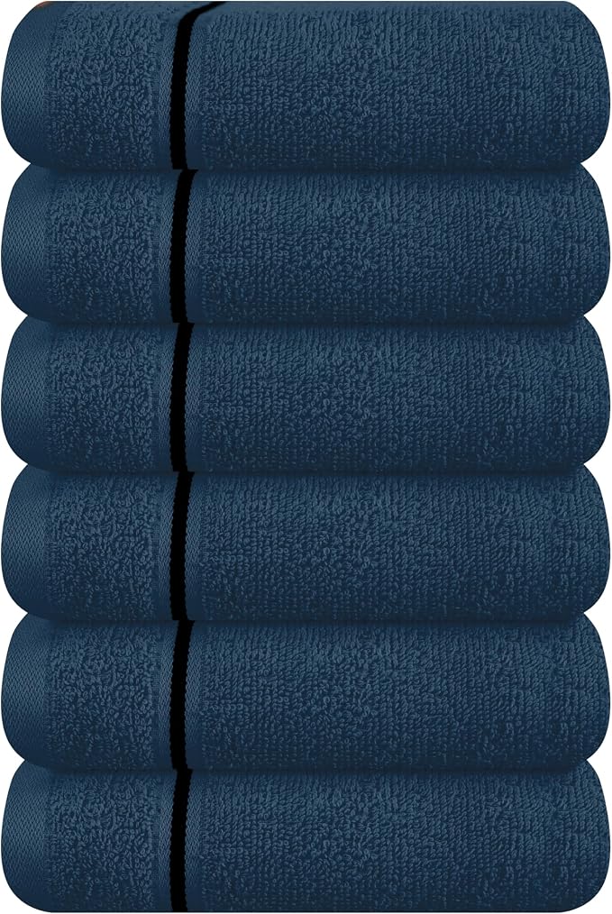MyOwn Ultra Soft Cotton 6 -Piece Hand Towel Set 16x24 Inch, Spa & General by Unknown