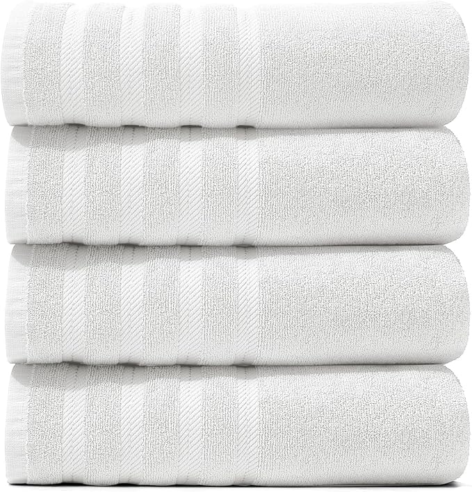 Hearth & Harbor Bath Towels for Bathroom by HearthHarbor