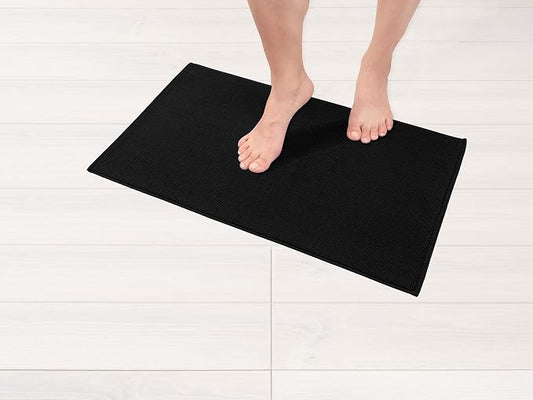 American Soft Linen Bath Rug, 17 in 24 in 100% Cotton Bath Mats Rugs by AmericanSoftLinen