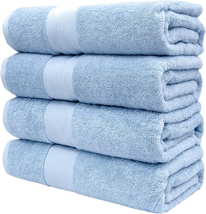 Luxury Oversized Bath Towels | Hotel Quality | Soft & Highly Absorbent |Quick - Image 2