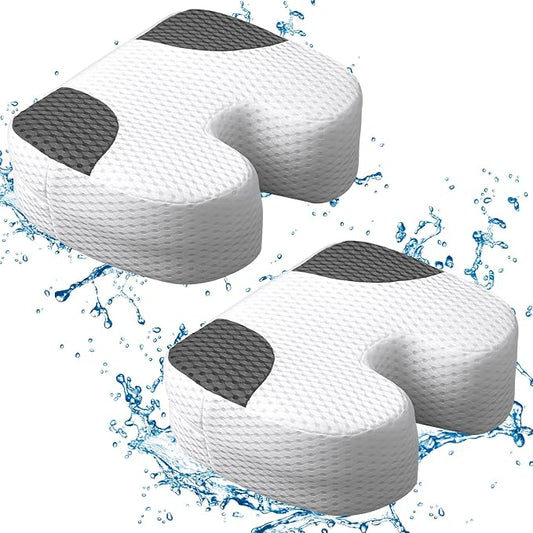 Suzile 2 Pcs Hot Tub Booster Seat Weighted Spa Bathtub Booster Inflatable by Suzile