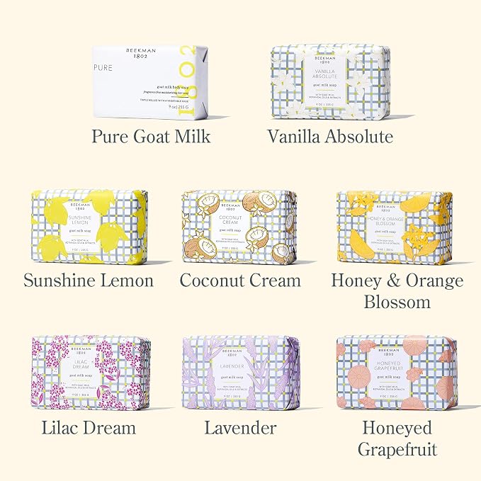 Beekman 1802 Goat Milk Bar Soap Gift Set - 9 oz - Nourishes - Image 5