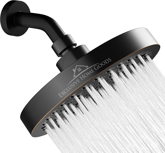 Luxury Rainfall Shower Head by Heatsistence