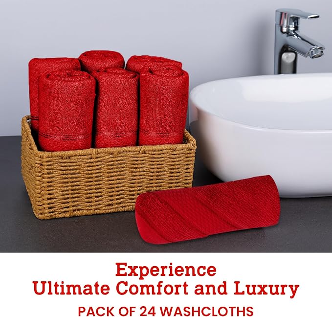 Casa Lino Face Towels & Body Wash Cloths - Image 2
