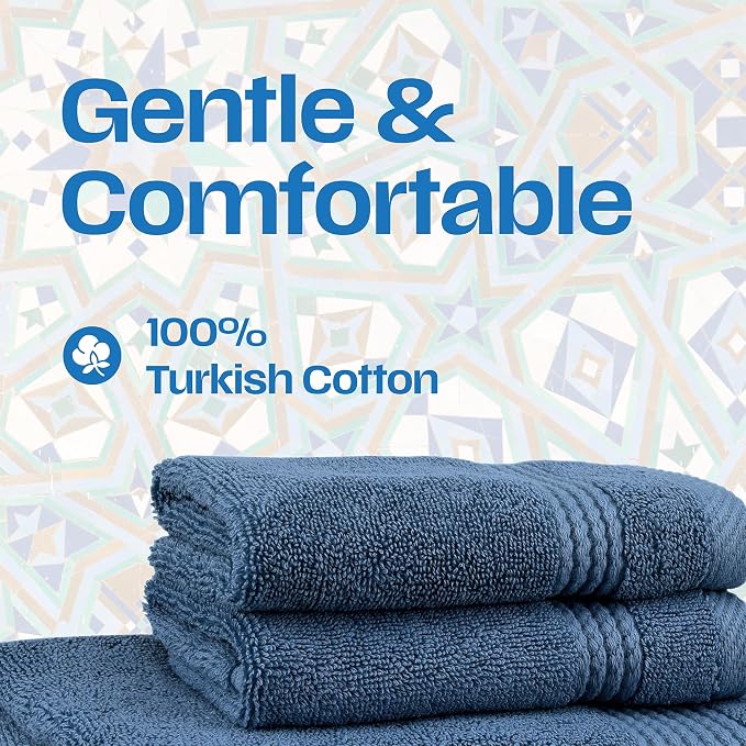 EastNBlue Lara Premium Bath Towel Set 6 Piece - Image 4