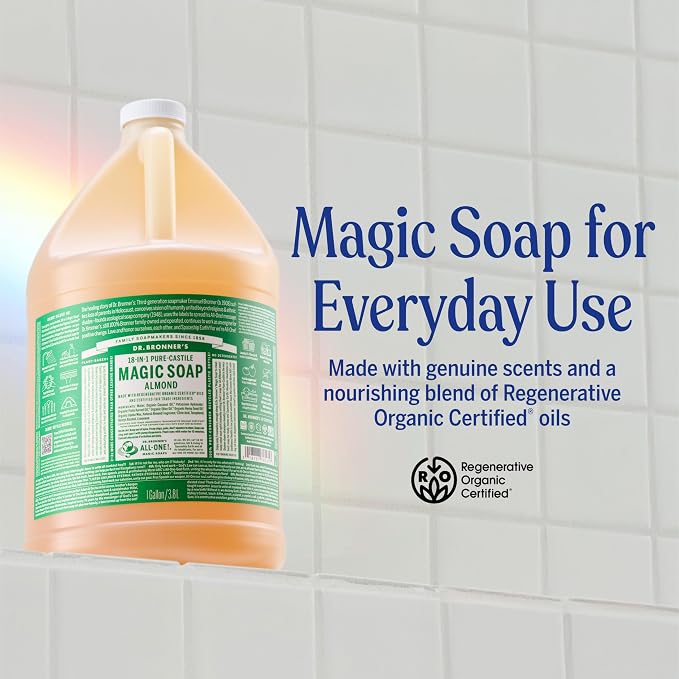 Dr. Bronner's Pure-Castile Magic Soap Liquid - Image 2