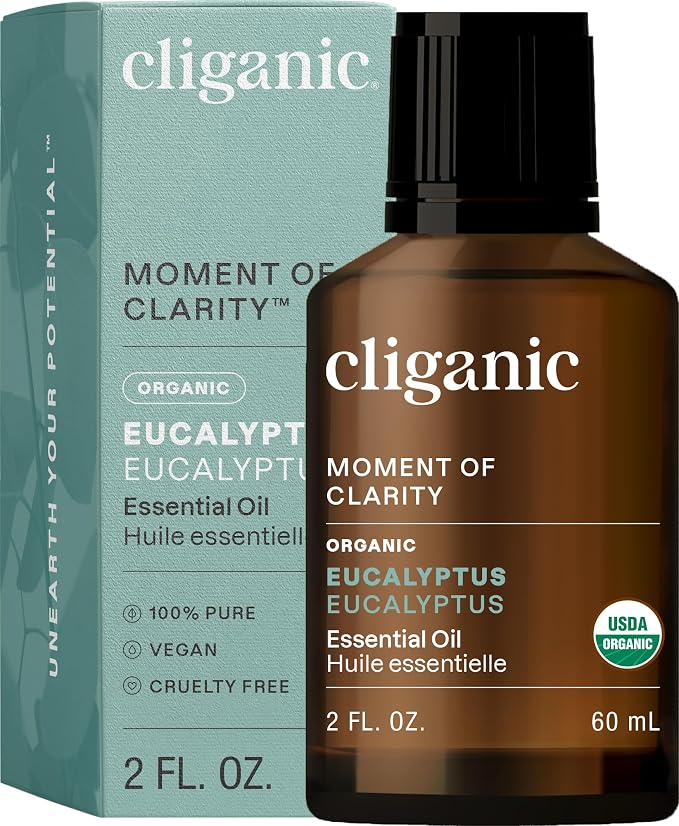 Cliganic Organic Eucalyptus Essential Oil by Cliganic