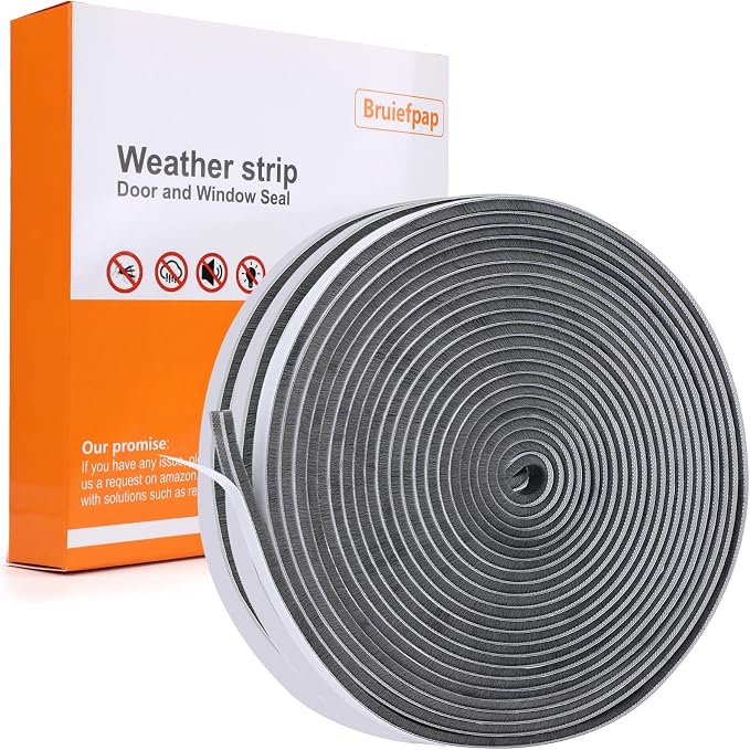 33.3FT Self-Adhesive Weather Stripping Seal by Bruiefpap