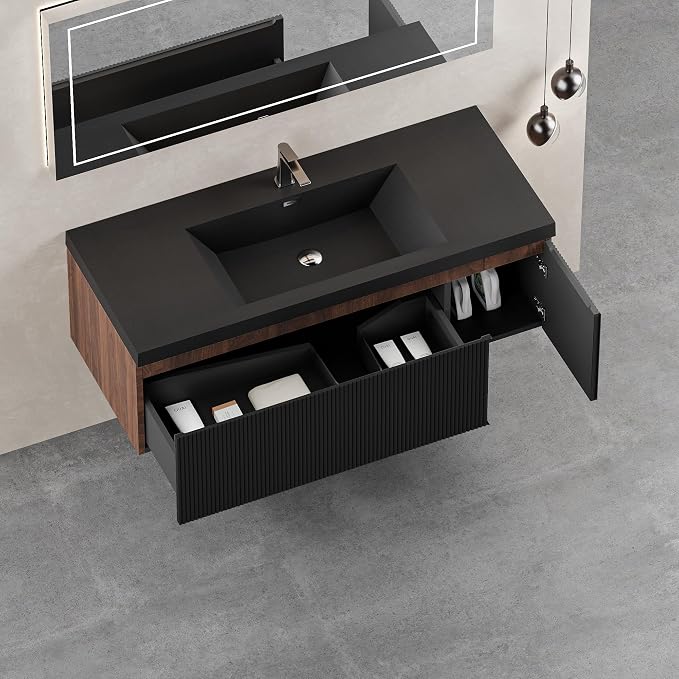 48" W Floating Bathroom Vanity - Image 8
