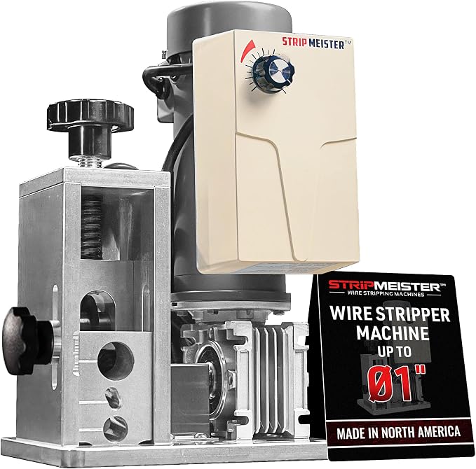 StripMeister E350x Electric Automatic Wire Stripping Machine – Wire Size Up To by STRIPMEISTER