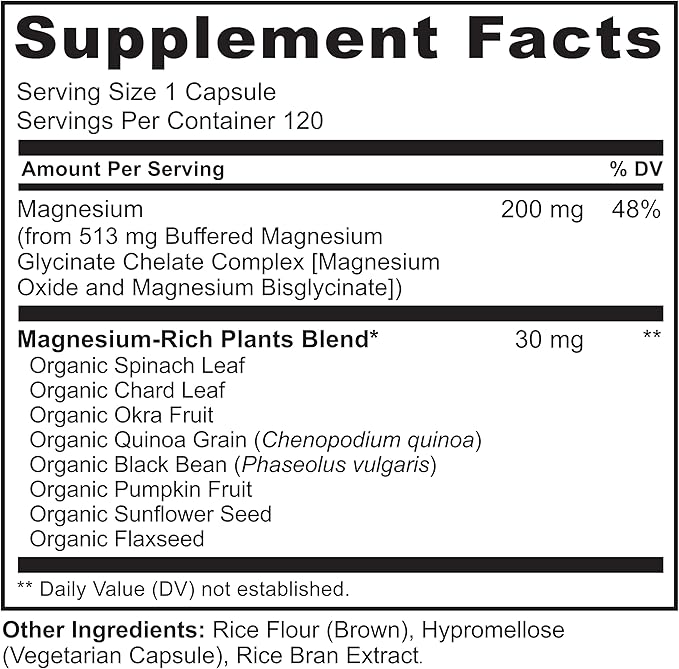 NATURELO Magnesium Glycinate Chelate Complex - Image 9