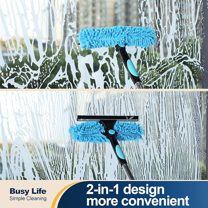 Yocada 2-in-1 Window Squeegee and Scraper - Image 5