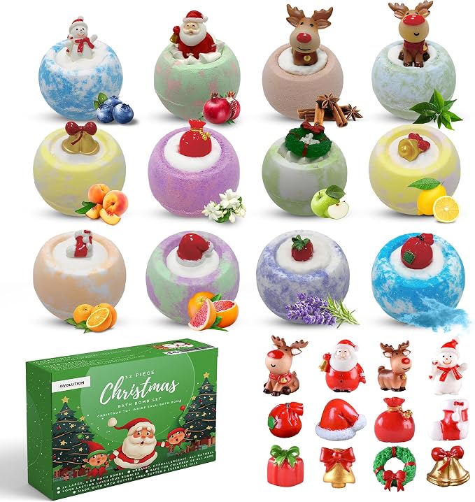 EvolutionUSA - Christmas Bath Bombs - Image 9