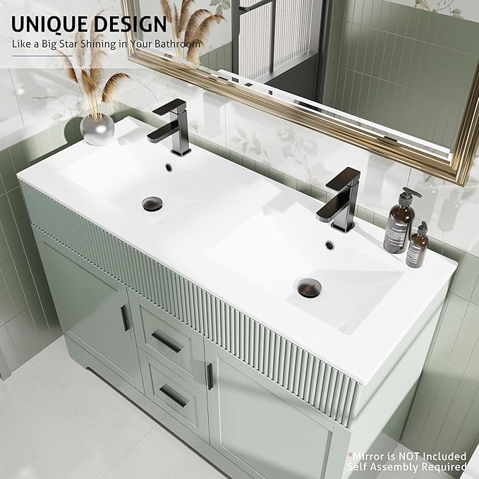 eclife 48" Bathroom Vanities Sink Combo - Image 6