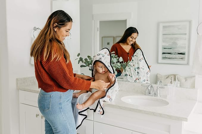 Copper Pearl Hooded Bath Towels Premium Knit/Terry Cloth Baby Towels - Image 7
